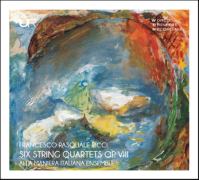 Francesco Pasquale Ricci: Six String Quartets, Op. VIII - CD
