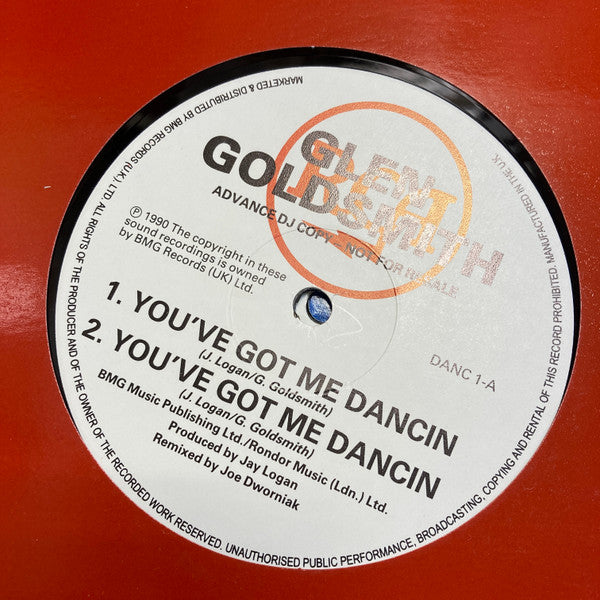 Glen Goldsmith - You've Got Me Dancin - Used Vinyl Record 12