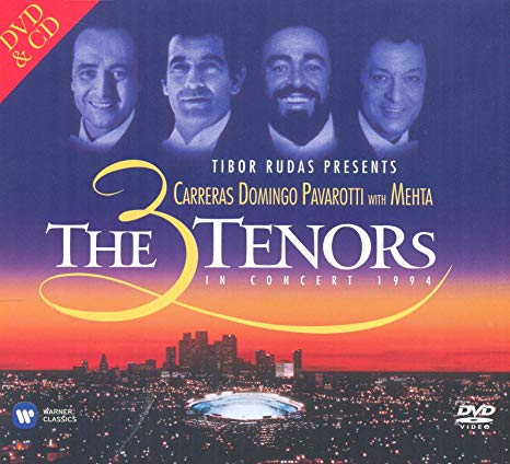 Jose Carreras - 3 Tenors In Concert 1994 - DVD