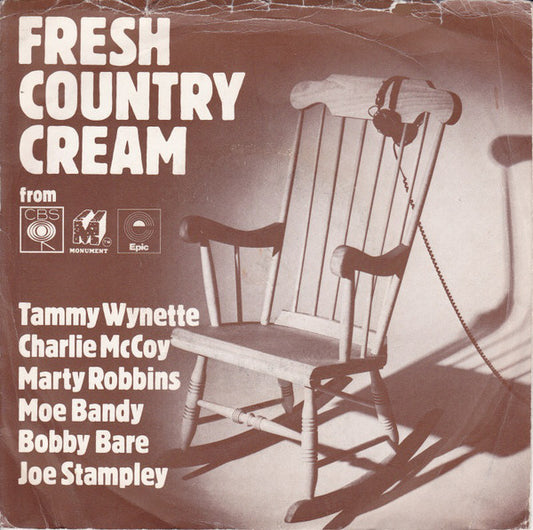 Bobby Bar - Fresh Country Cream - Used Vinyl Record 7"