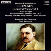 Alexander Glazunov - Orchestral Works, Vol. 4 - Used CD
