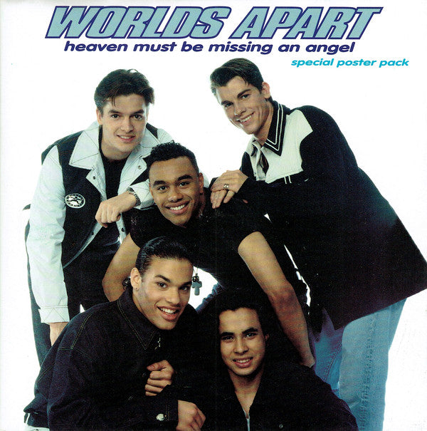 Worlds Apart - Heaven Must Be Missing An Angel - Used Vinyl Record 7"