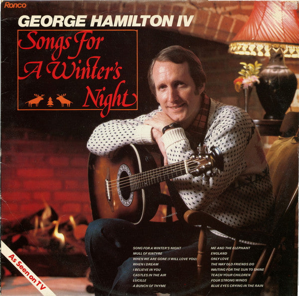 George Hamilton IV - Songs For A Winter's Night - Used Vinyl Record