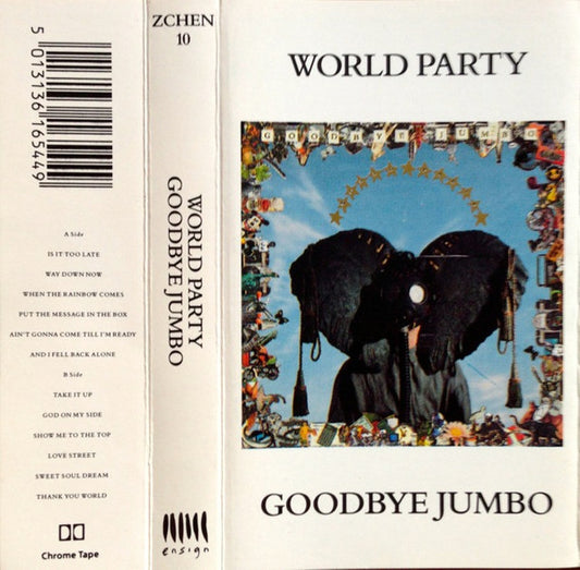 World Party - Goodbye Jumbo - Used Cassette