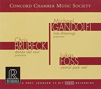 Concord Chamber Musi - Brubeck/Gandolfi/Foss - New CD