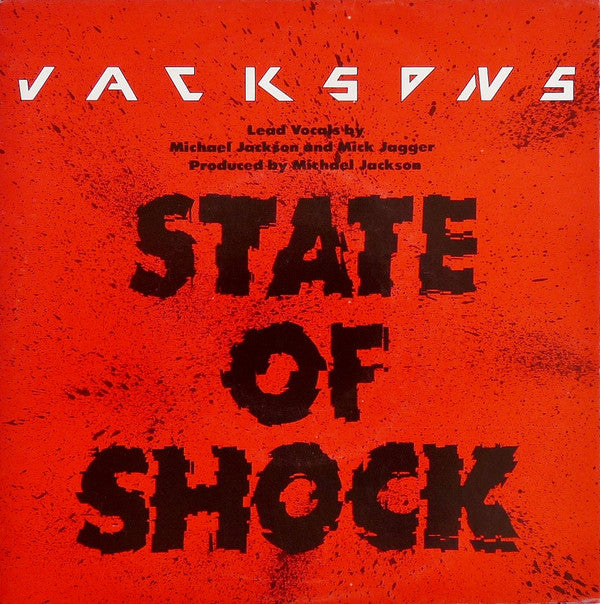 Jacksons - State Of Shock - Used Vinyl Record 7"