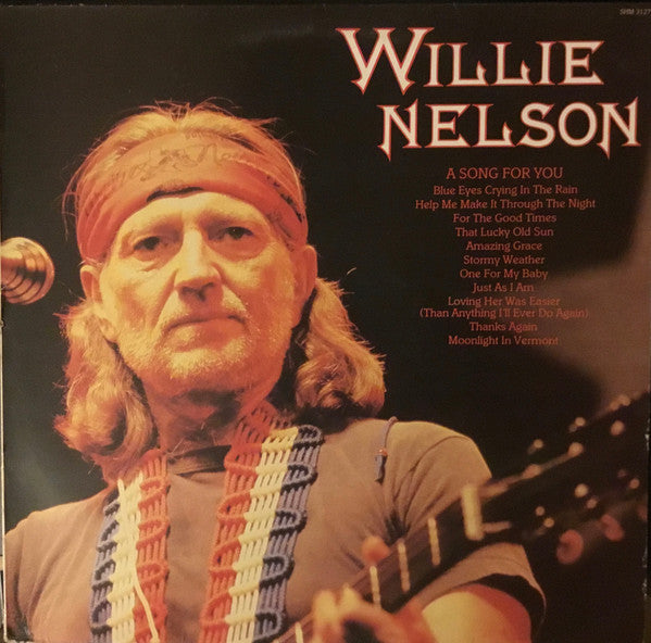 Willie Nelson - A Song For You - Used Vinyl Record
