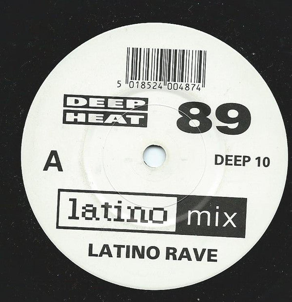 Latino Rave - Deep Heat '89 - Used Vinyl Record 7"
