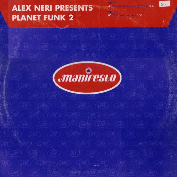 Alex Neri - Planet Funk 2 - Used Vinyl Record 12"