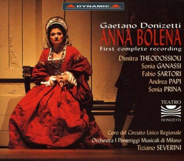 DIMITRA THEODOSSIOU - DONIZETTI: ANNA BOLENA - CD