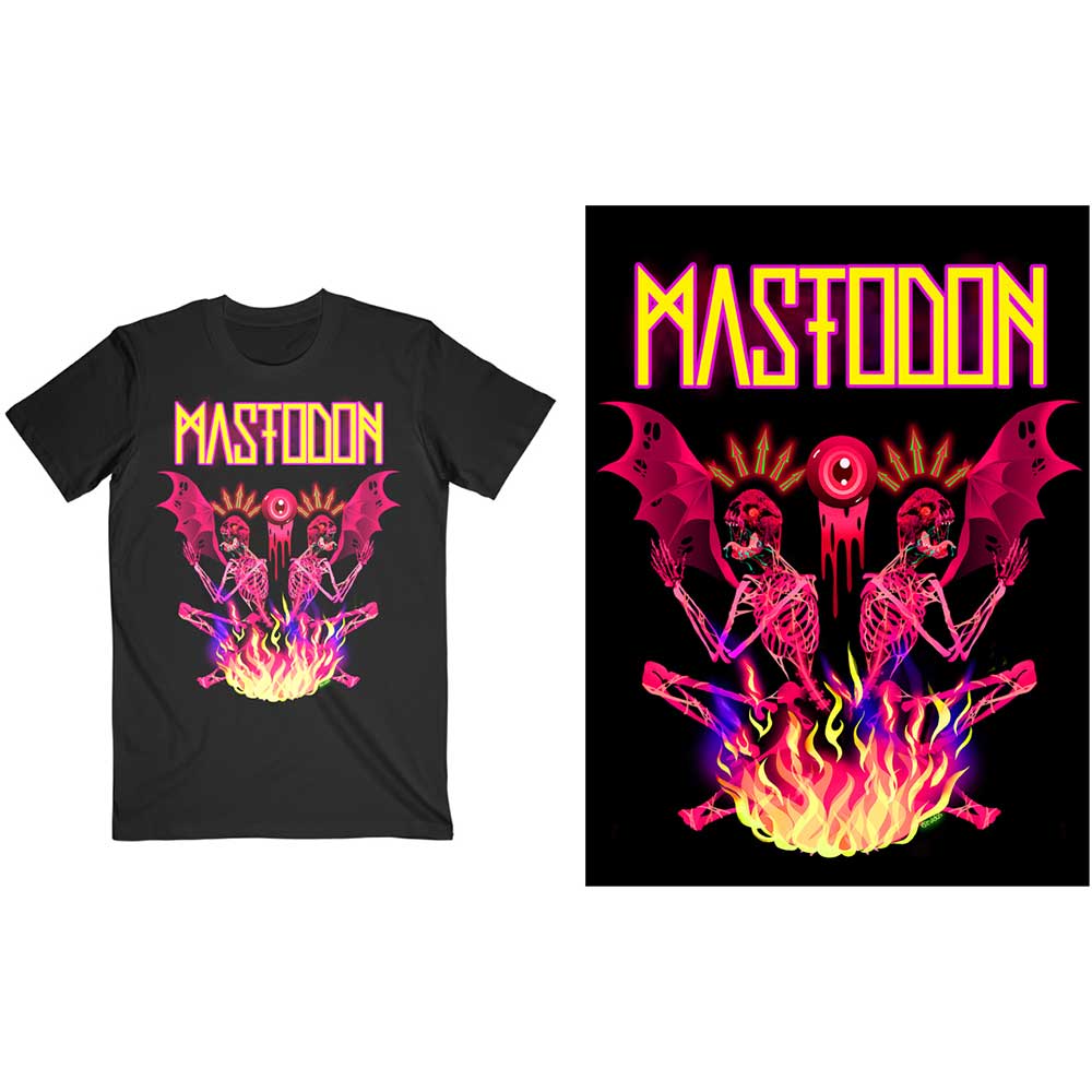 Mastodon - tshirt - Unisex - Short Sleeves - Double Brimston - X-Large
