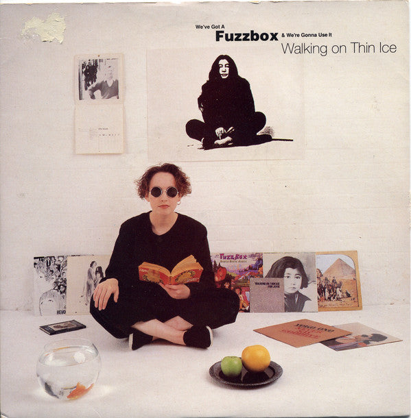 We've Got A Fuzzbox - Walking On Thin Ice - Used Vinyl Record 7"