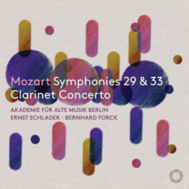 AKADEMIE FUR ALTE MU - MOZART SYMPHONIES NOS. 29 & 33 - CD