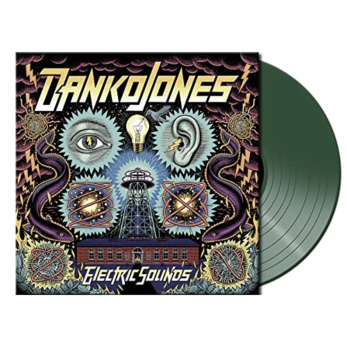 DANKO JONES - ELECTRIC SOUNDS (LTD. DARK GREEN VINYL) - Vinyl Record