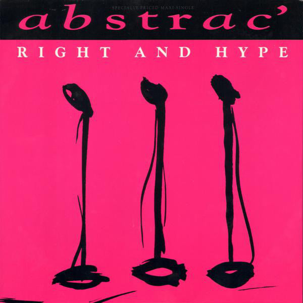 Abstrac' - Right And Hype - Used Vinyl Record 12"