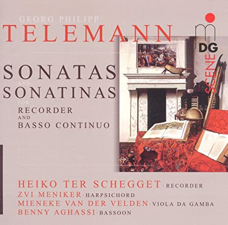 TELEMANN - SCHEGGET/VAN DER VELDEN/AGHASS - CD