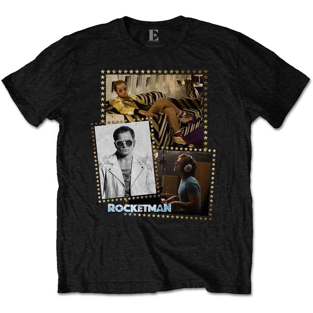 Elton John - tshirt - Unisex - Short Sleeves - Medium