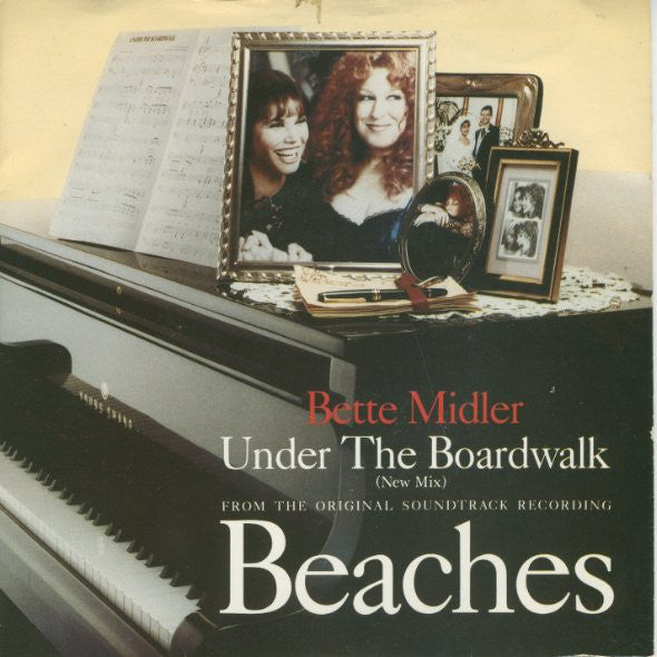 Bette Midler - Under The Boardwalk (New Mix) - Used Vinyl Record 7"