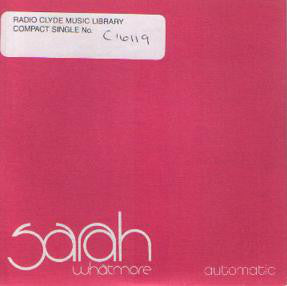 Sarah Whatmore - Automatic - Used CD