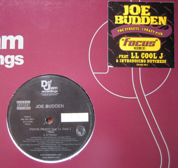 Joe Budden - Focus (Remix) - Used Vinyl Record 12"
