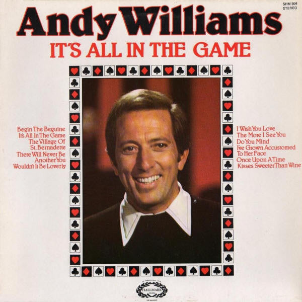Andy Williams - It's All In The Game - Used Vinyl Record