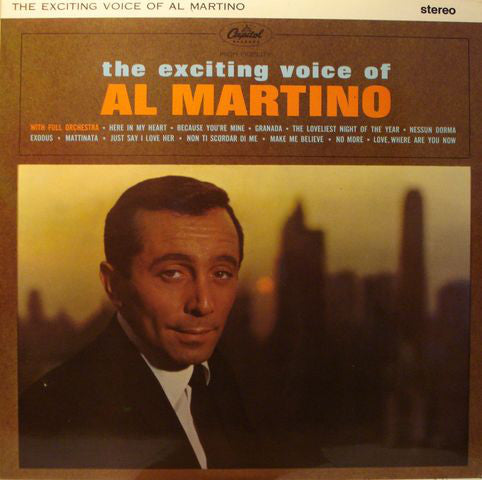 Al Martino - Exciting Voice Of - Used Vinyl Record