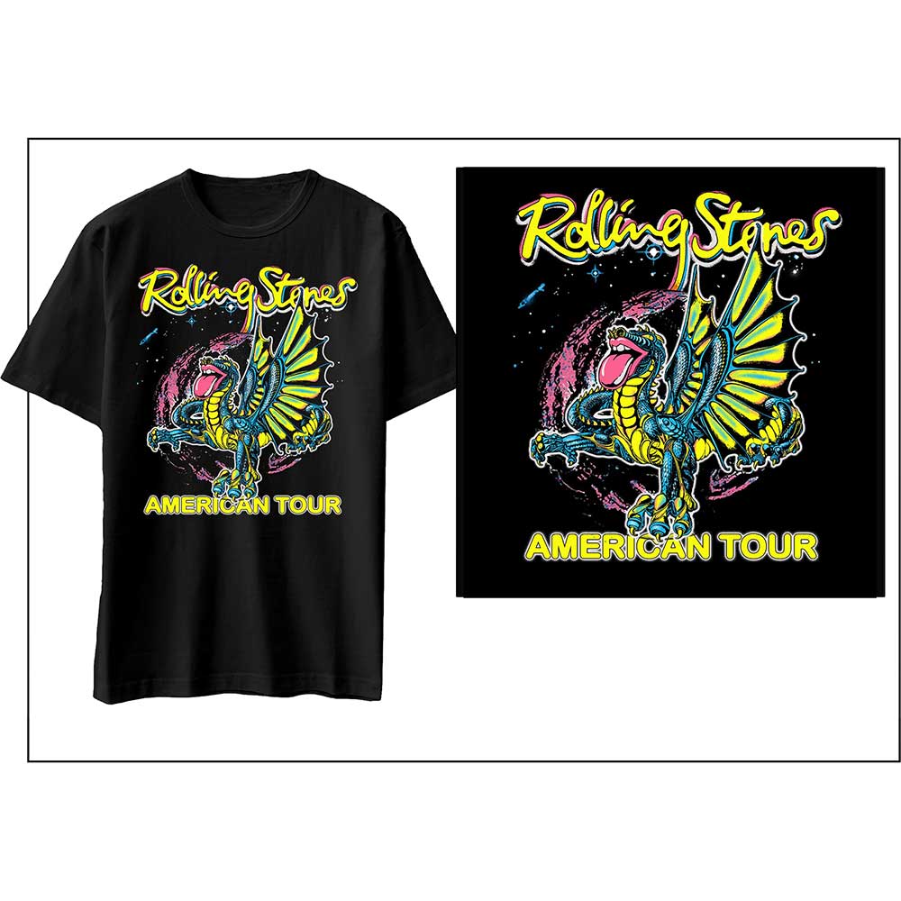 Rolling Stones - tshirt - Unisex - Short Sleeves - Large