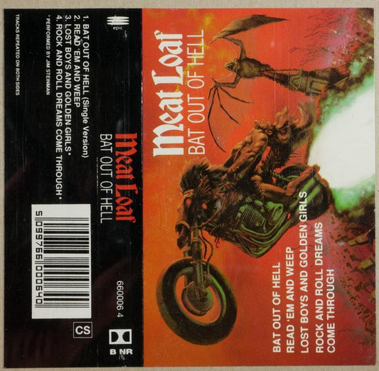 Meat Loaf - Bat Out Of Hell - Used Cassette