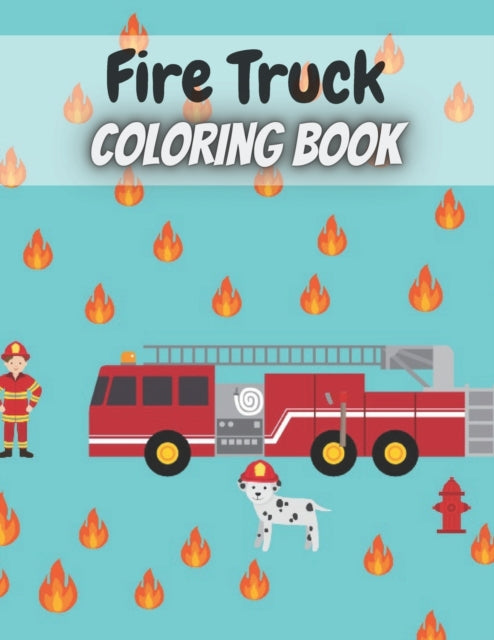 Corner - Fire Truck Coloring Book  Funny Fire Truck Coloring Book with