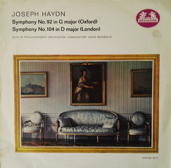 Joseph Haydn - Symphony No. 92 in G Major (Oxford) / Symphony No. 10