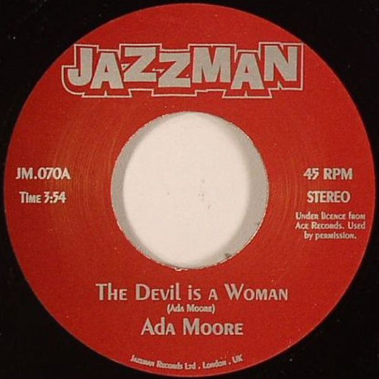 Ada Moore - Devil Is A Woman - New Vinyl Record 7"
