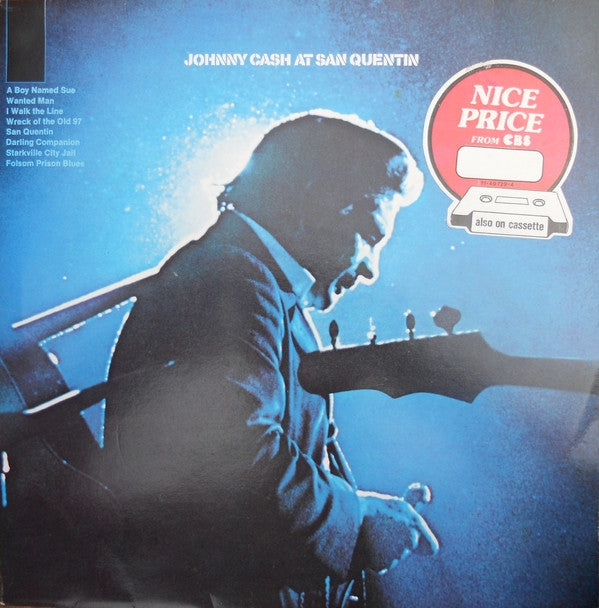 Johnny Cash - At San Quentin - Used Vinyl Record