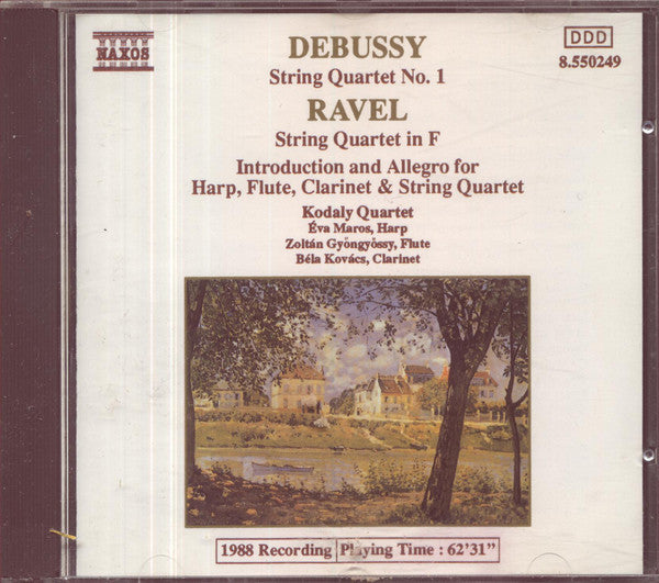Claude Debussy - String Quartet No. 1 / String Quartet In F / Introdu