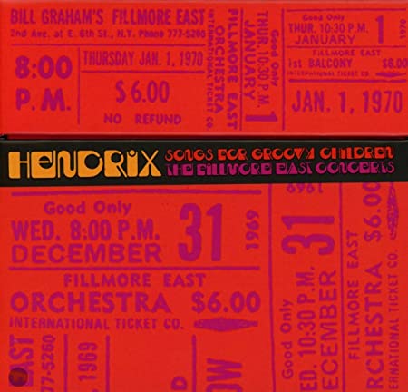 Hendrix - Songs For Groovy Children: The Fillmore East Conce - CD Longpl