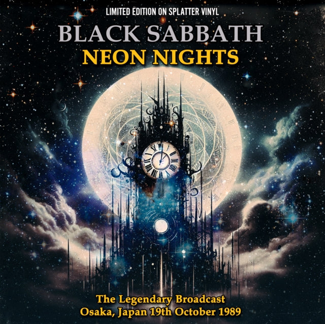 BLACK SABBATH - Neon Nights (Black & Red Splatter Vinyl) - Vinyl Recor