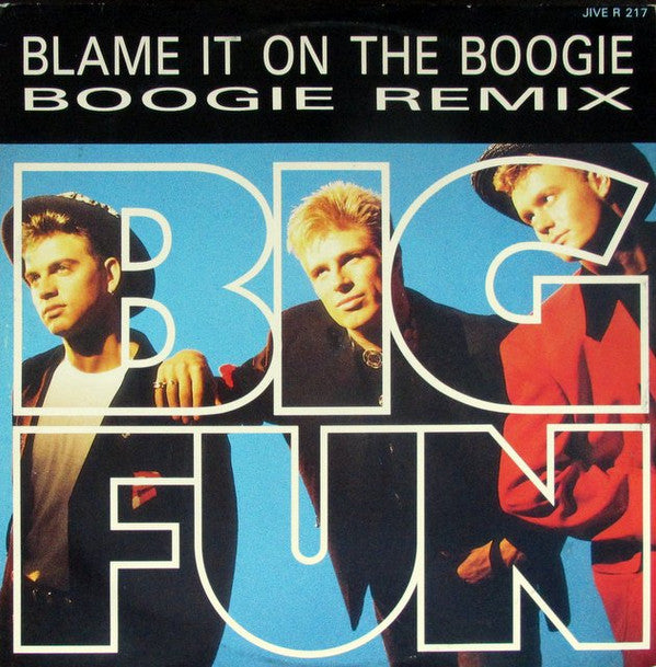 Big Fun - Blame It On The Boogie (Boogie Remix) - Used Vinyl Record 1
