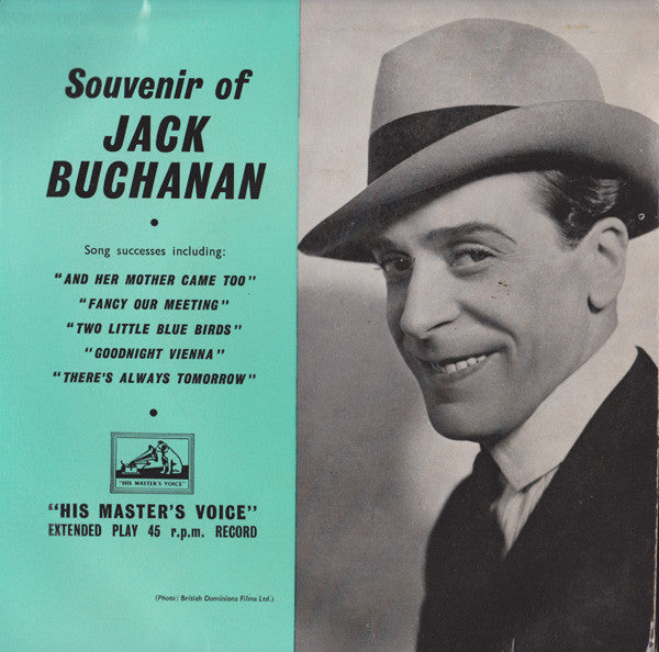 Jack Buchanan - Souvenir Of - Used Vinyl Record 7"
