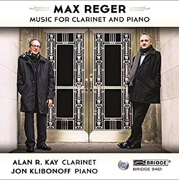 Alan R. Kay - Max Reger: Music for Clarinet and Piano - CD