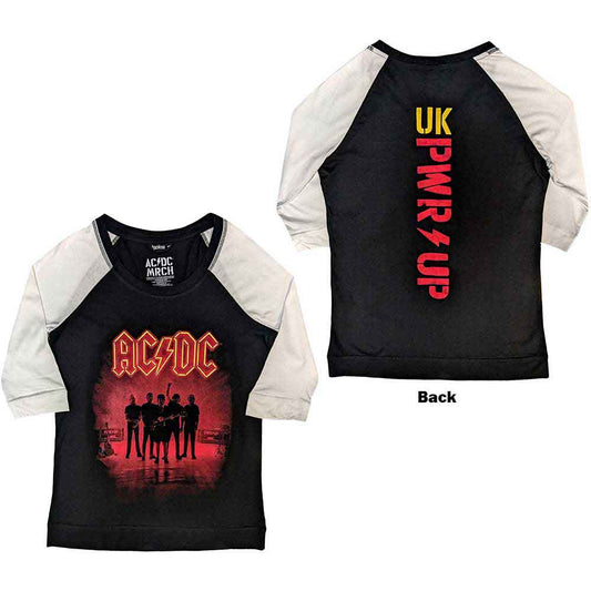 AC/DC - Ladies Raglan - Size NA - New T-Shirts