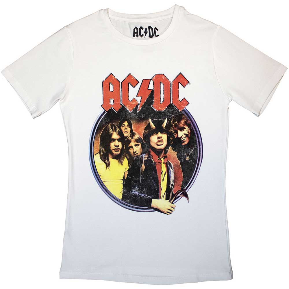 AC/DC - tshirt - Ladies - Short Sleeves - Highway To Hell Circ - Small