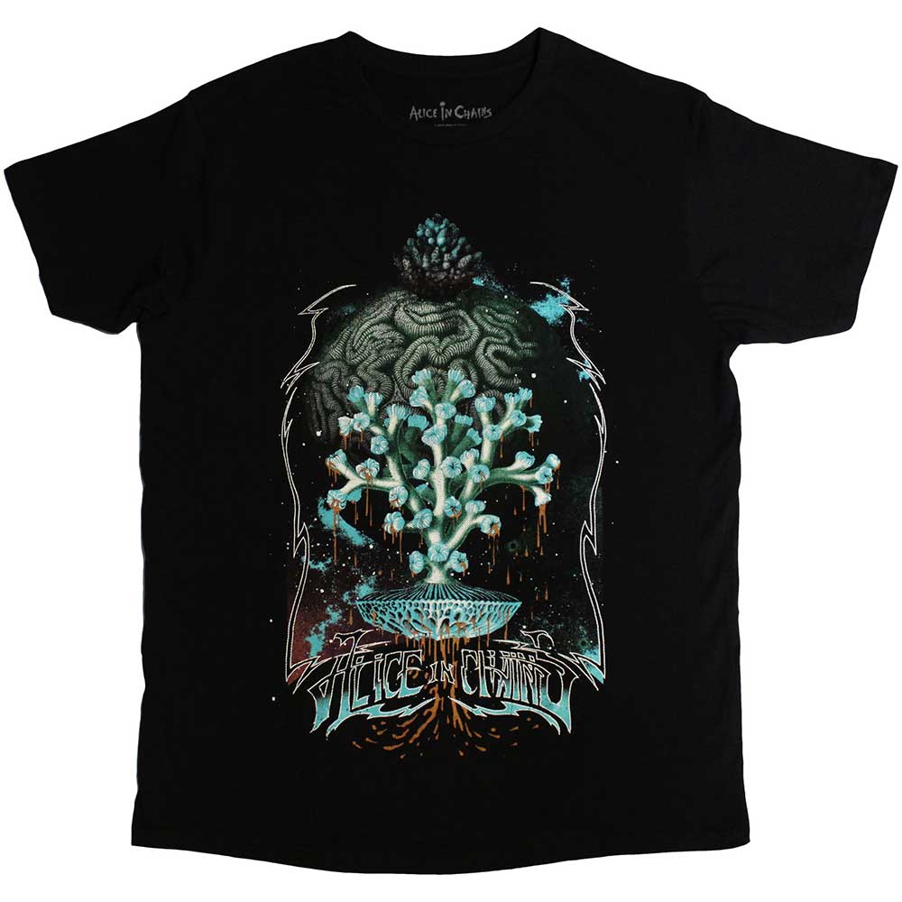 Alice In Chains - tshirt - Unisex - Short Sleeves - Spore Plan - Small