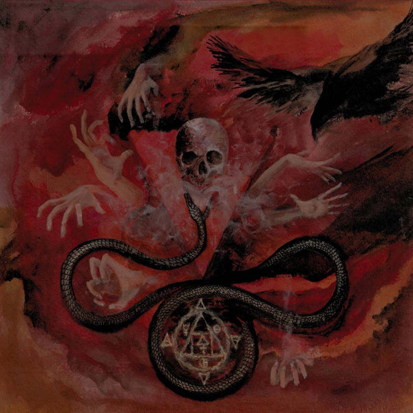 VOIDWOMB - SPIRITUAL APOTHEOSIS (RED WITH BLACK SPLATTERS + 16 PAGES BO