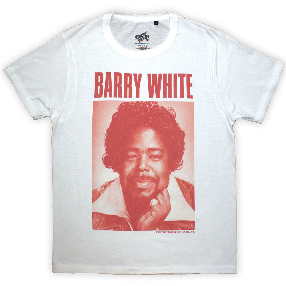 Barry White - tshirt - Unisex - T-Shirts - Small - Short Sleeves - Box