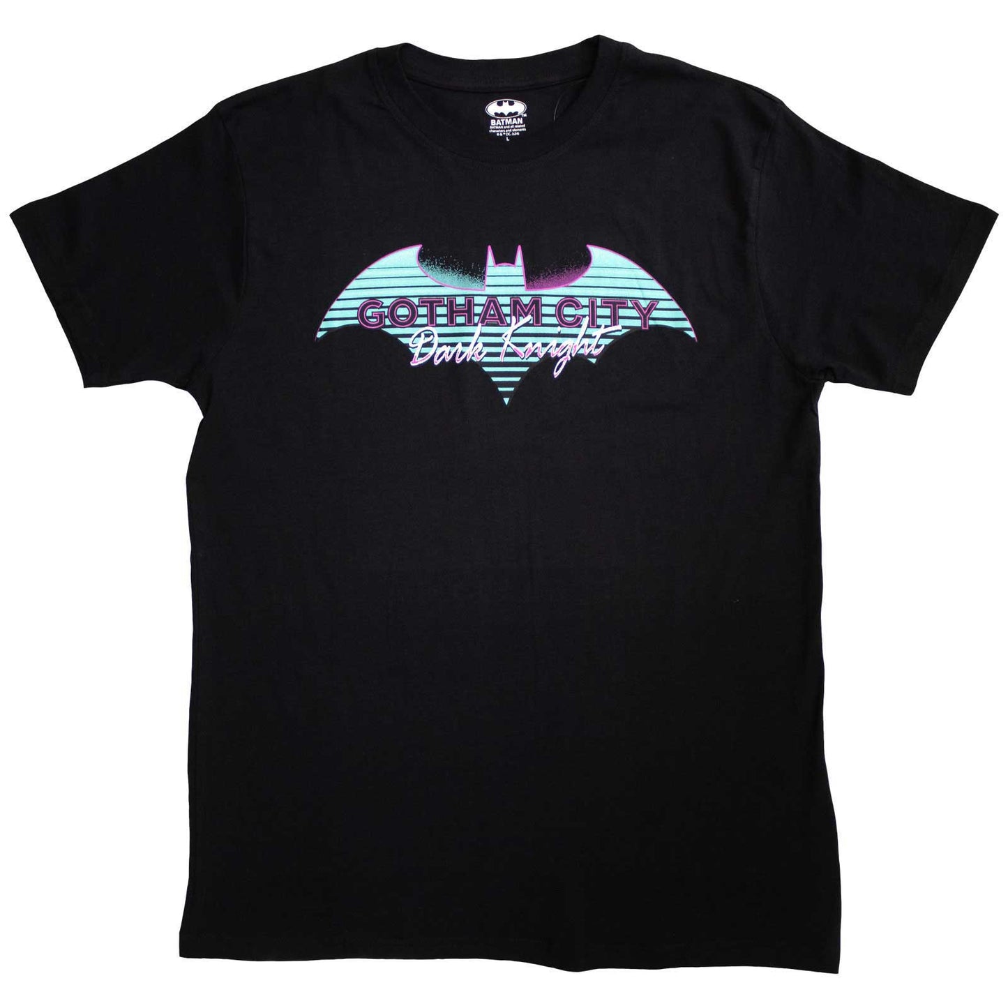 s - tshirt - Unisex - Short Sleeves - Batman Gotham City - Small