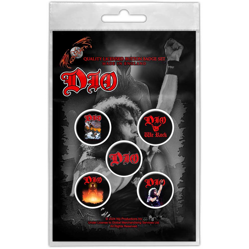 Dio - Clothing - Pin Badges - We Rock