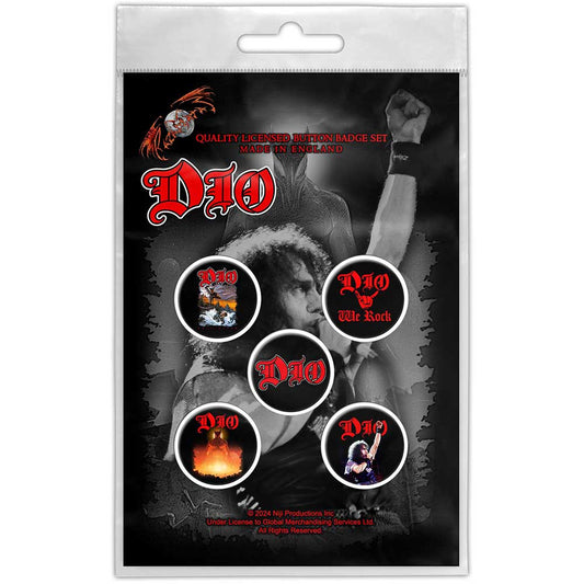 Dio - Clothing - Pin Badges - We Rock
