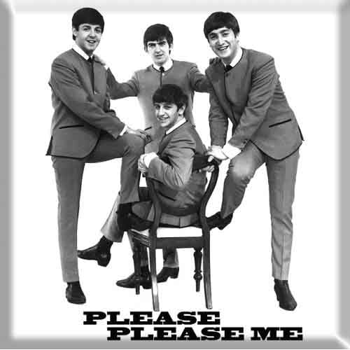 Beatles - Fridge Magnet: Please, Please Me - TV Memorabilia Fridge Mag