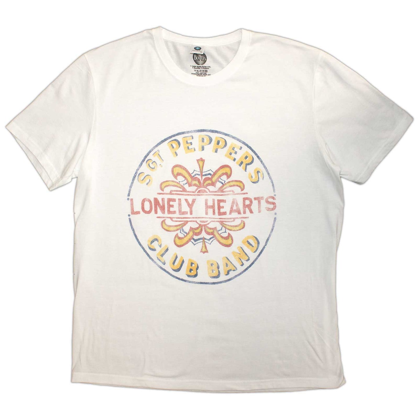Beatles - tshirt - Unisex - Short Sleeves - Painted Pepper - Large