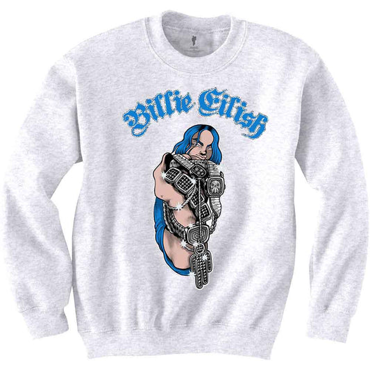 Billie Eilish - sweatshirts - Unisex - Medium - Long Sleeves