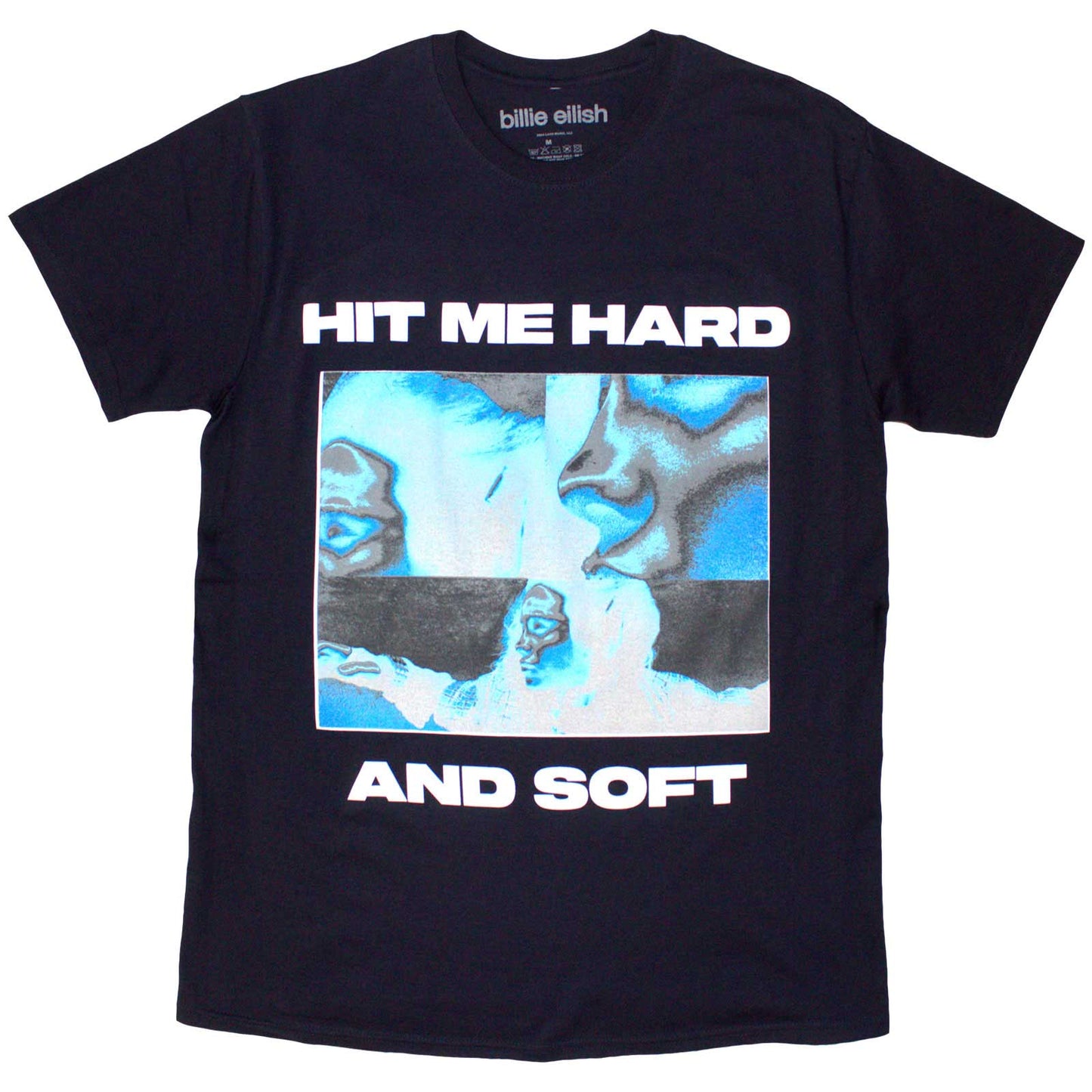 Billie Eilish - tshirt - Unisex - Short Sleeves - Hit Me Hard  - Large